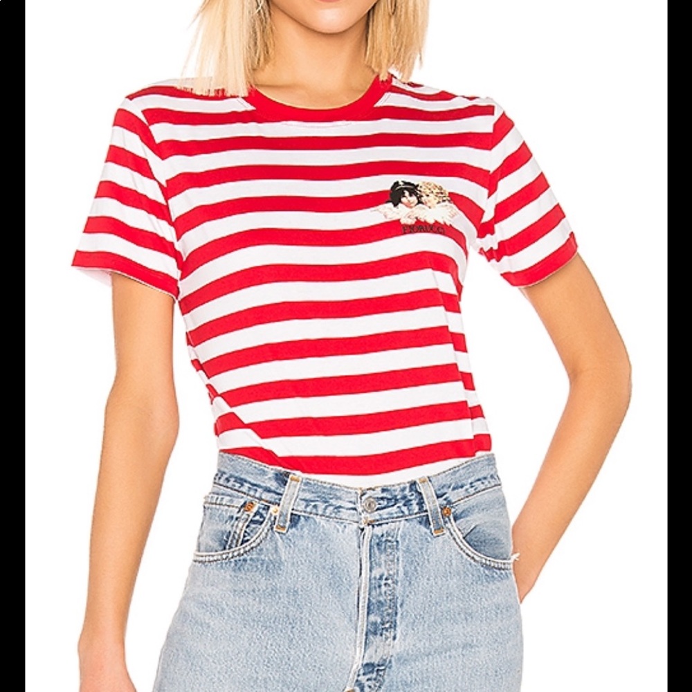 Fiorucci Striped T Shirt purchased from Revolve